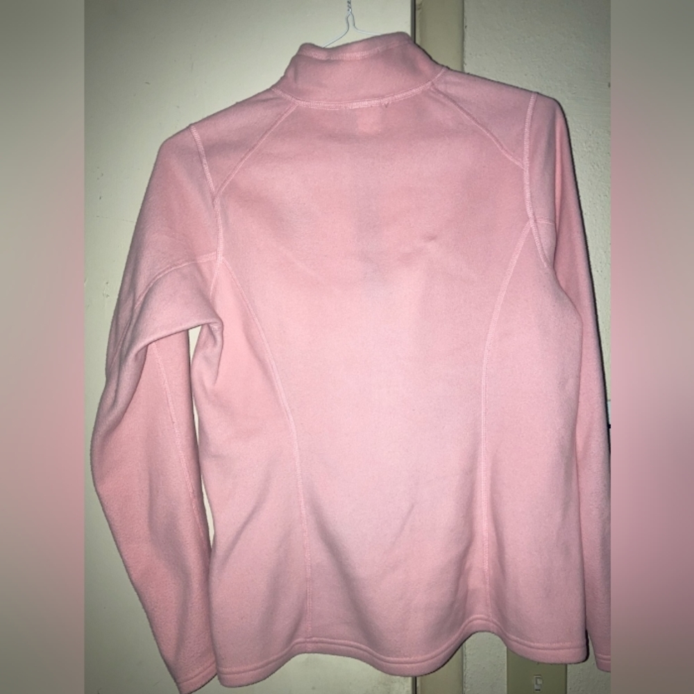 The North Face quarter zip lightweight fleece, Pink, sz M, good condition! - Picture 2 of 11